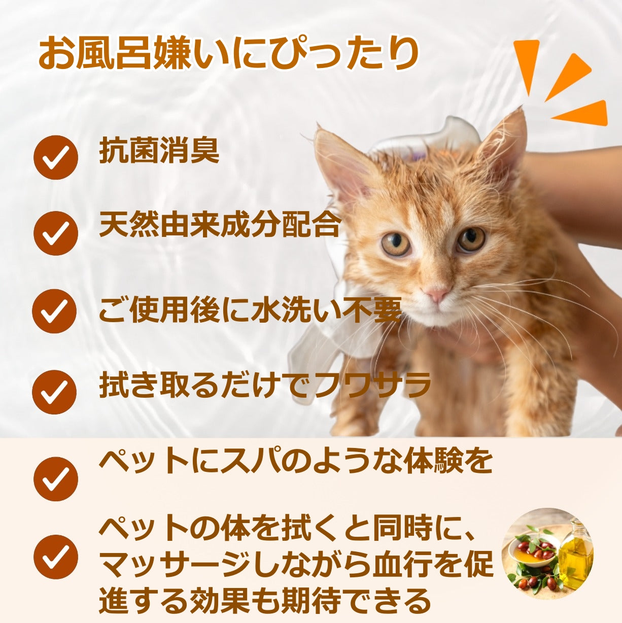 ペット用クリーニンググローブ