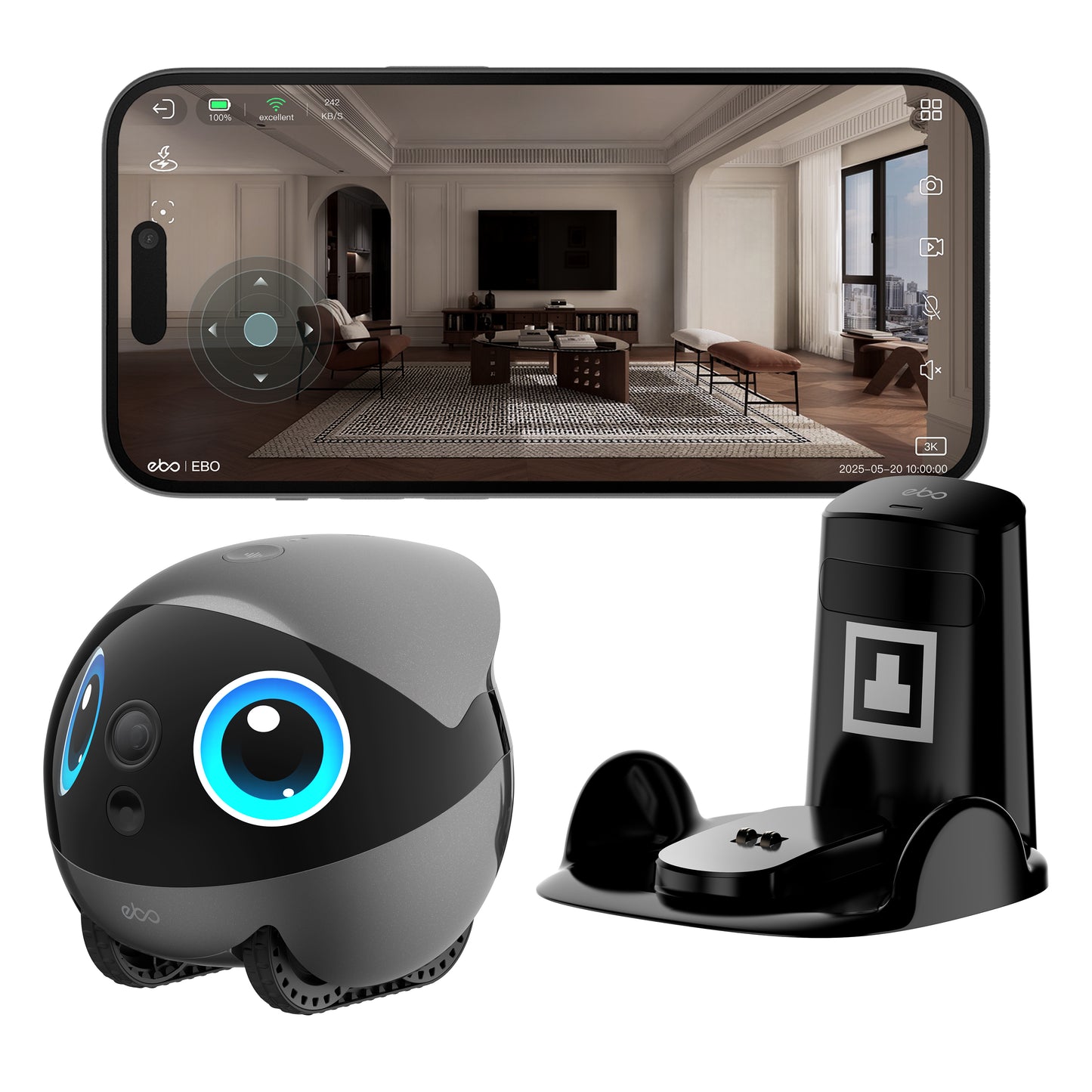 EBO Air2 Plus 家庭向けプレミアム見守りロボット--予約販売受付中