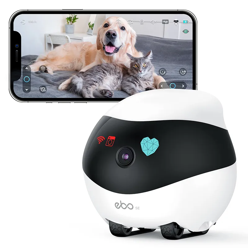 EBO SE 見守りカメラ・ペット用カメラ！ EBO SE 家族・ペットの見守りカメラ～ 16GBメモリカード付き